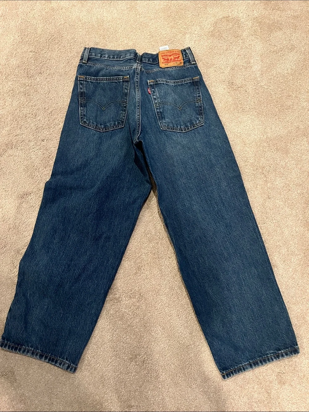 Levi's Men's Indigo Relaxed Fit Jeans
